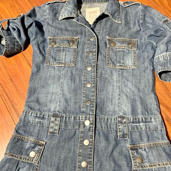 Vintage Levi’s Tab Twills jean dress mini - Picture 5 of 10